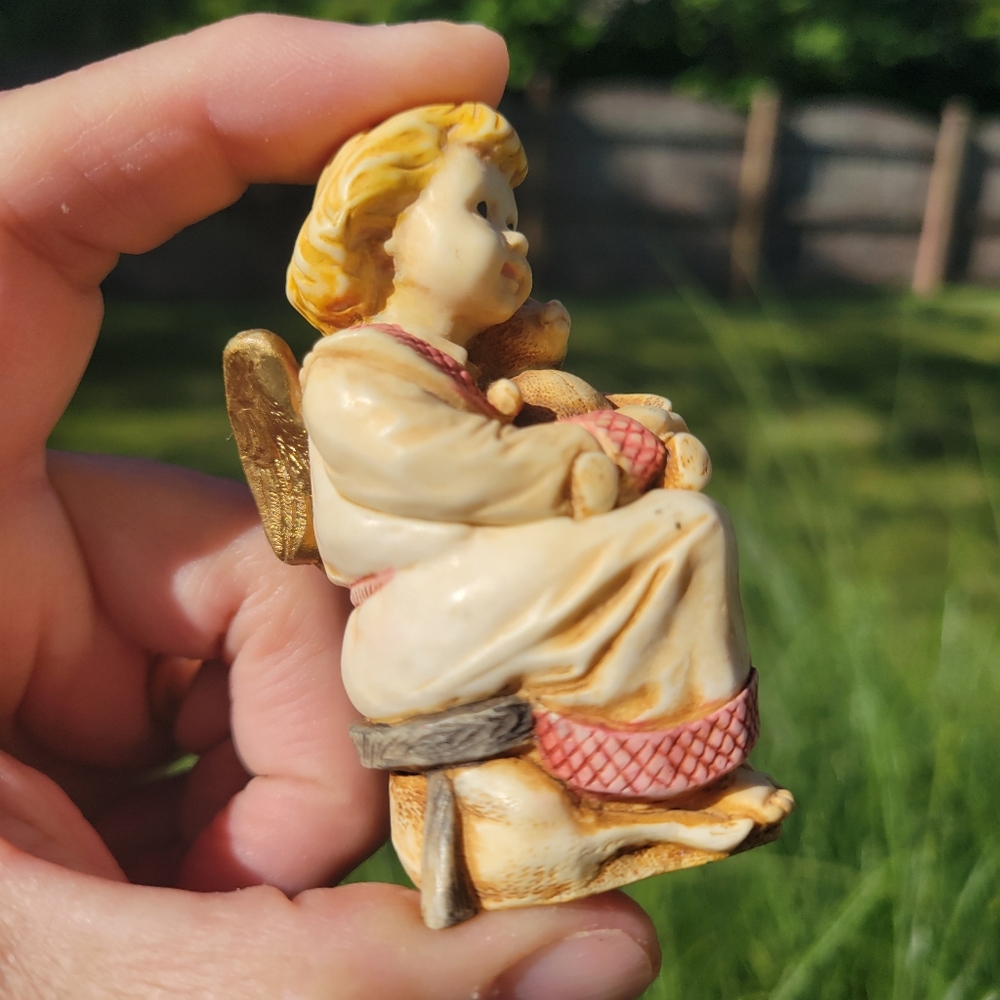 Harmony Kingdom Angelique Pastille Trinket Box ~ 1999 ~ VGUC ~ Sweet! - Picture 7 of 16